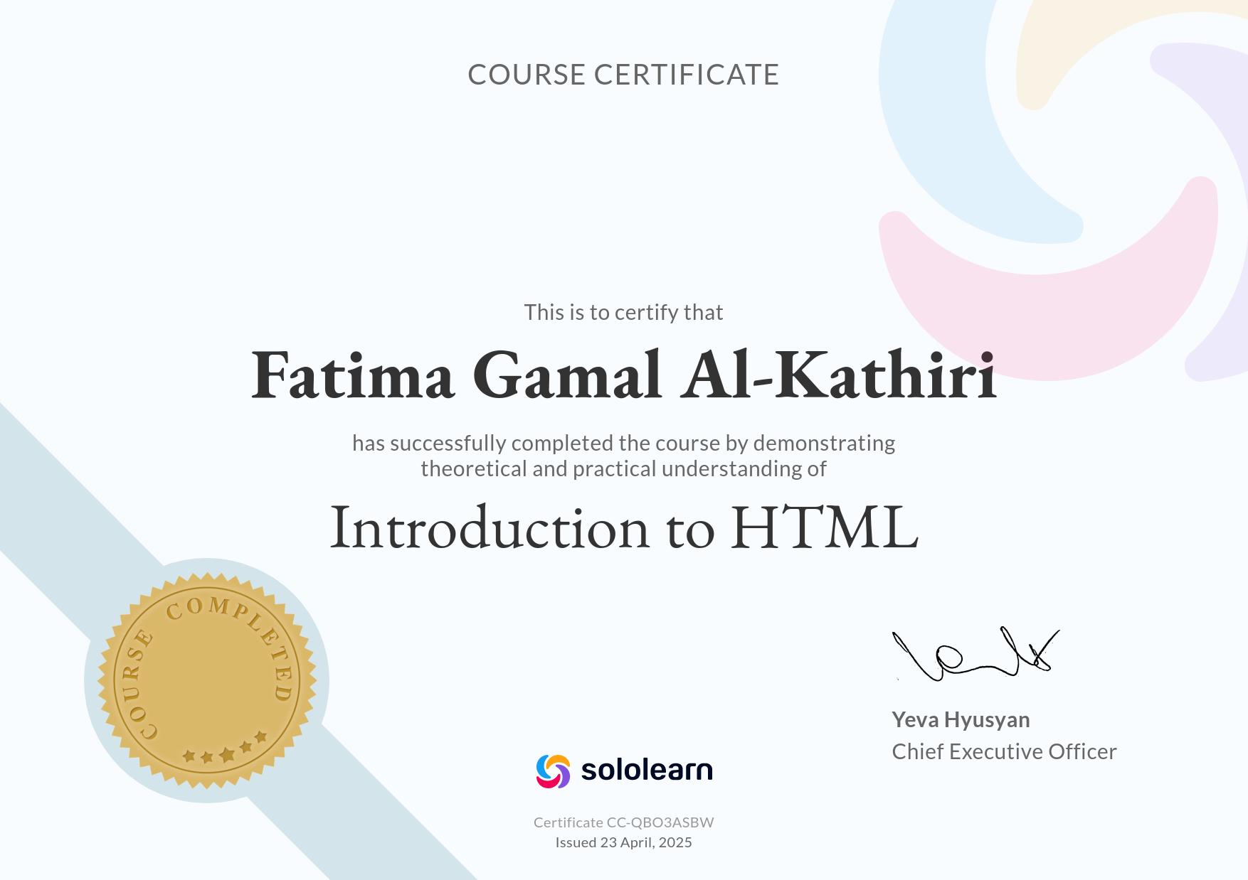Introduction to HTML